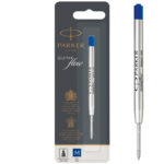 Parker Tükenmez Kalem Refill, BLS, M uç, Mavi