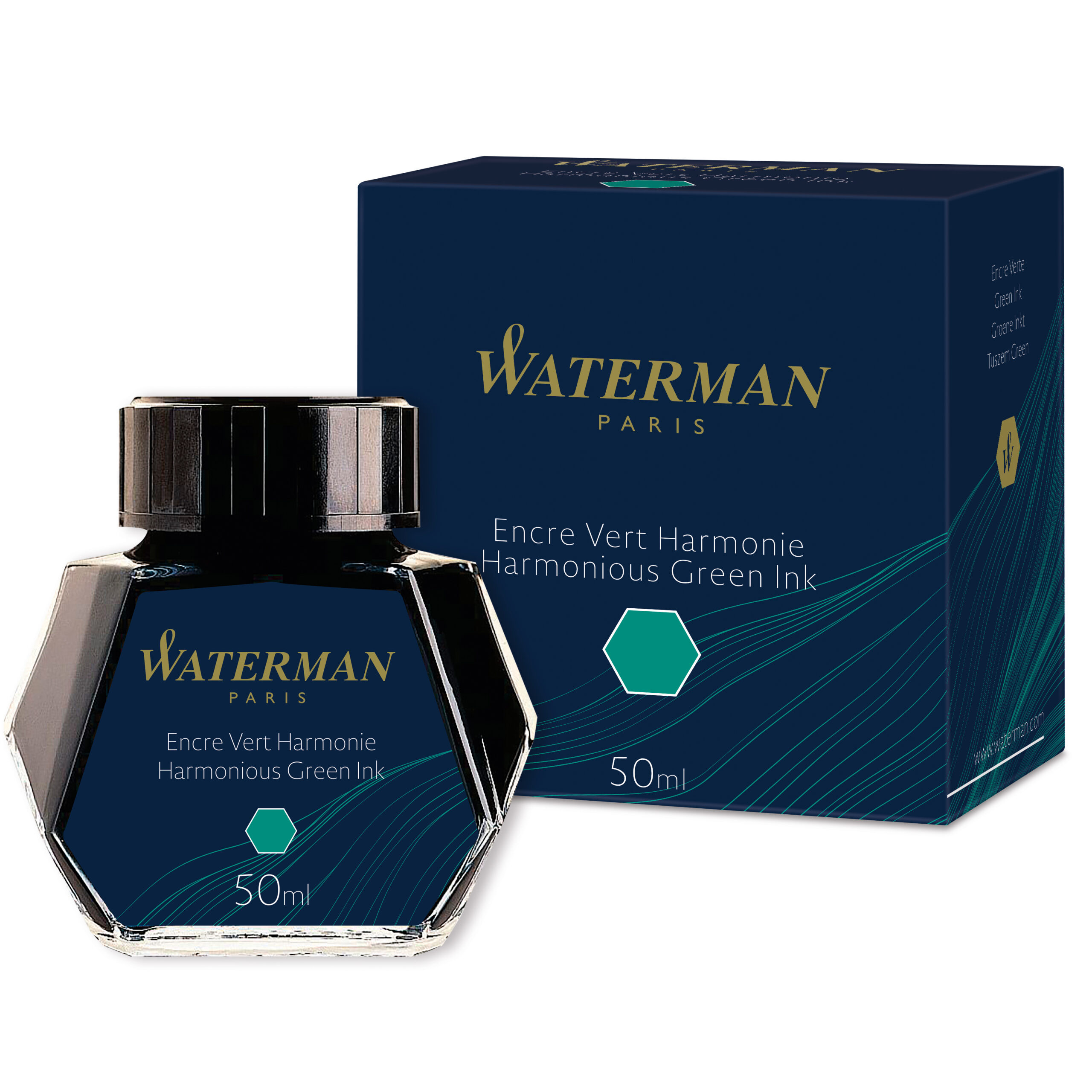 S0110770_01 WATERMAN Şişe Mürekkep Yeşil - Görsel 1